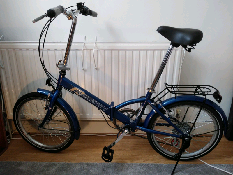 raleigh parkway folding bike